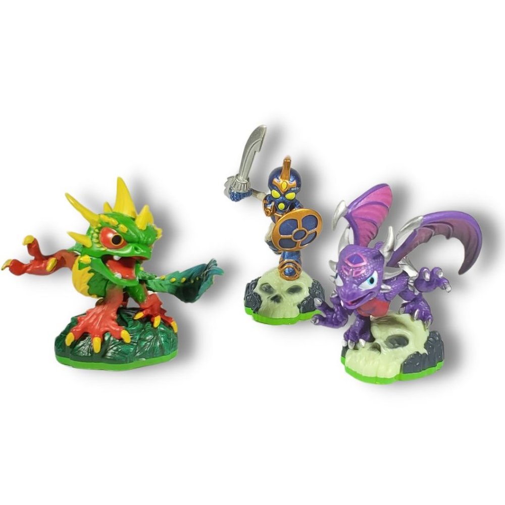 Skylander by Activision Spyro's Adventure. Lot of 3: Chop Chop, Cynder and Camo